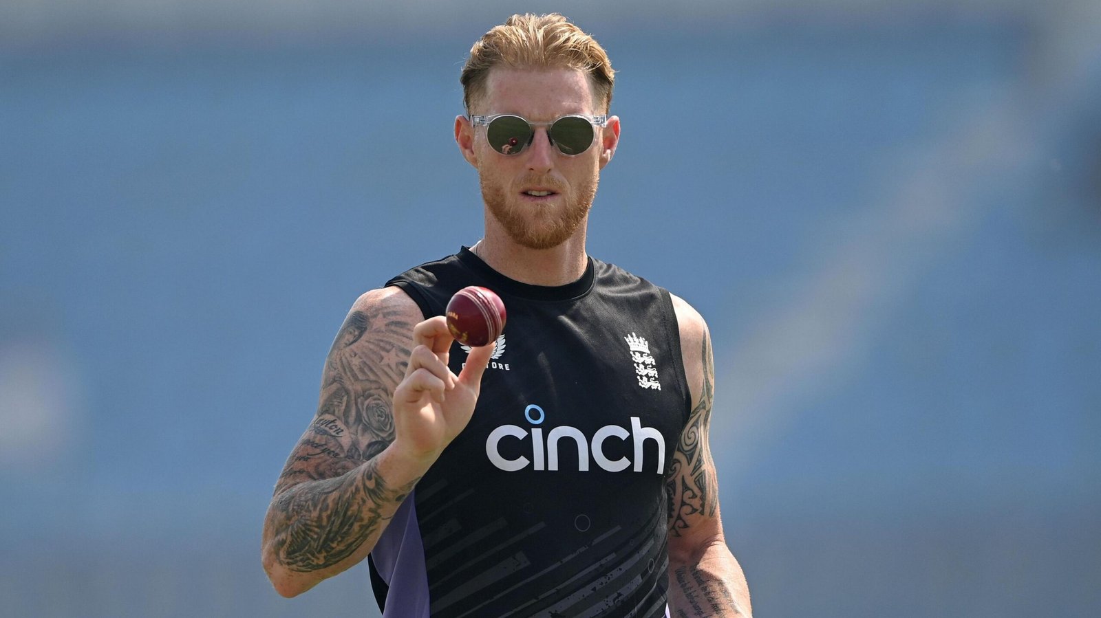 Ben Stokes celebrating a game-winning moment in cricket, showcasing his passion and skill.