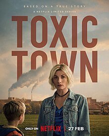 Stars of Toxic Town, Netflix’s gripping true-story thriller about the Corby toxic waste case.